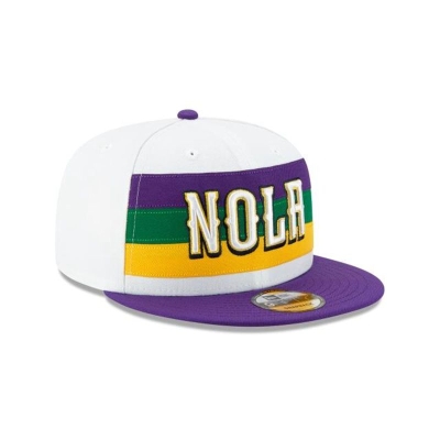 Sapca New Era New Orleans Pelicans NBA 2019 NBA Authentics City Series 9FIFTY Snapback - Albi